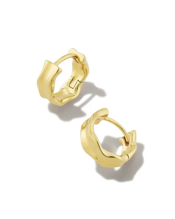 Aspen Huggie Earrings In 18K Gold Vermeil^Kendra Scott Store