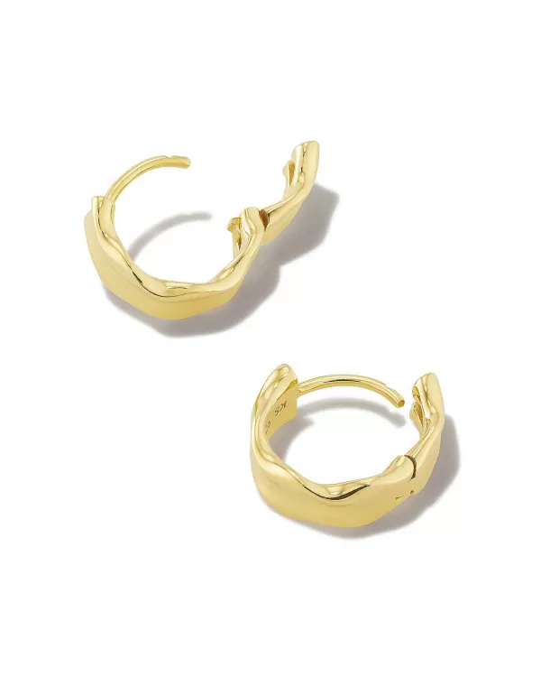 Aspen Huggie Earrings In 18K Gold Vermeil^Kendra Scott Store