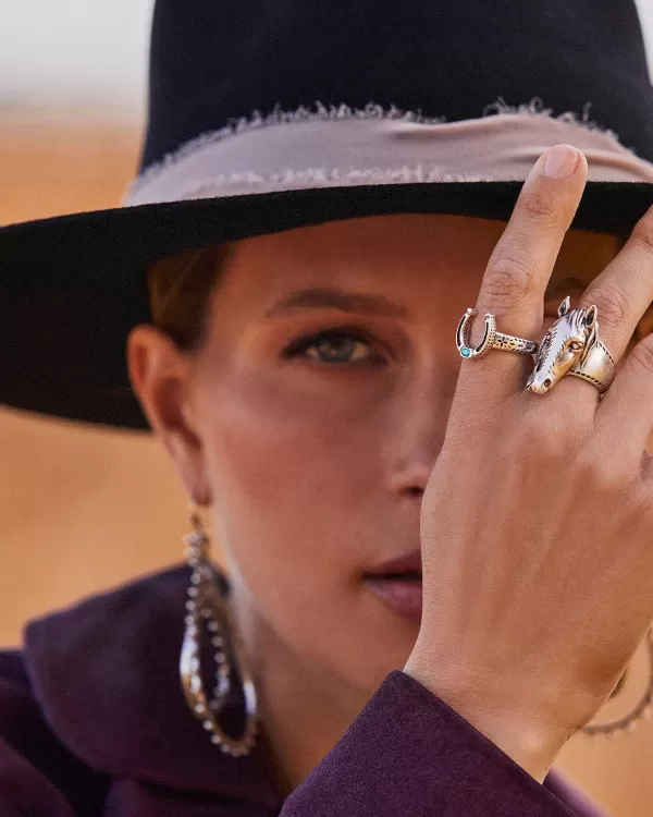 Beau Cocktail Ring In Vintage Silver^Kendra Scott Best