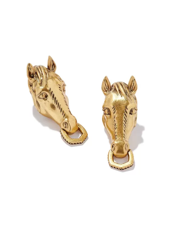 Beau Statement Earring In Vintage Gold^Kendra Scott Flash Sale
