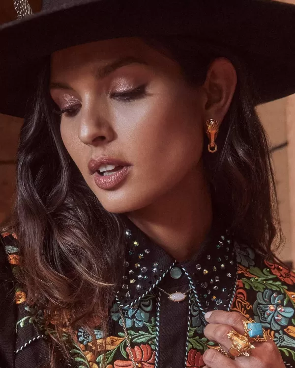 Beau Statement Earring In Vintage Gold^Kendra Scott Flash Sale