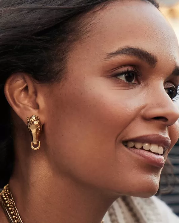 Beau Statement Earring In Vintage Gold^Kendra Scott Flash Sale