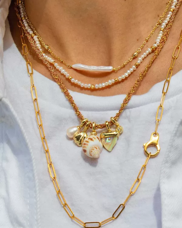 Brooklyn Pearl 18K Gold Vermeil Strand Necklace In White Pearl^Kendra Scott Store