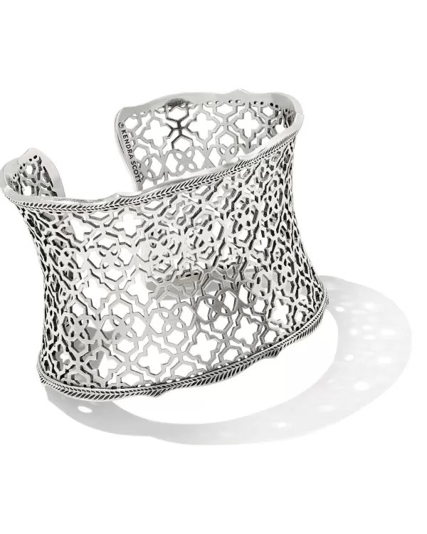 Candice Gold Cuff Bracelet In Silver Filigree Mix^Kendra Scott Hot