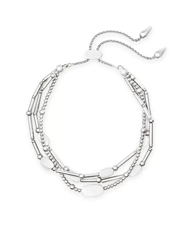 Chantal Beaded Bracelet In Bright Silver^Kendra Scott Best Sale