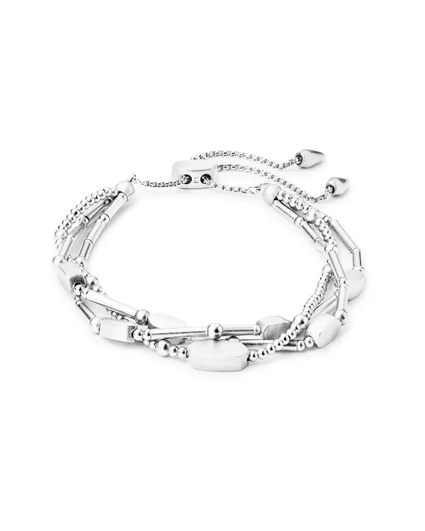 Chantal Beaded Bracelet In Bright Silver^Kendra Scott Best Sale