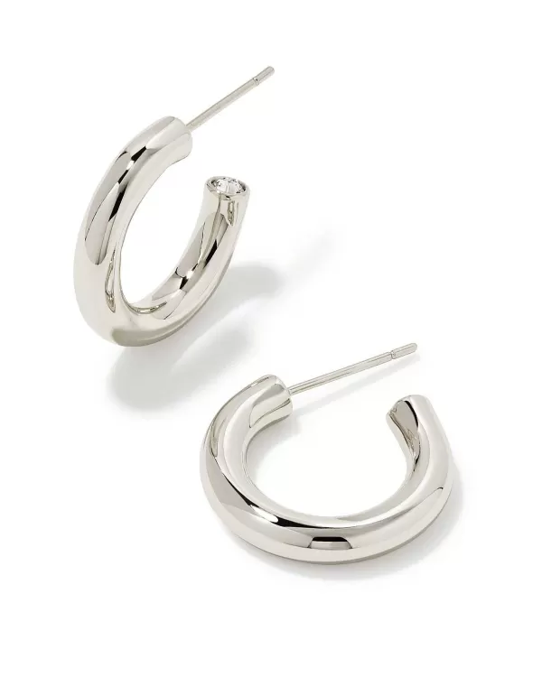 Colette Huggie Earrings In Silver^Kendra Scott Cheap