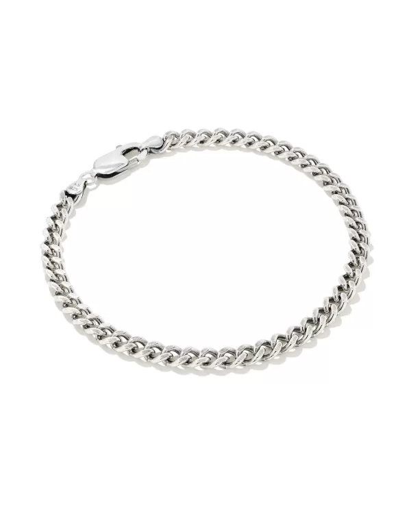 Curb Chain Bracelet In Oxidized Sterling Silver^Kendra Scott Cheap
