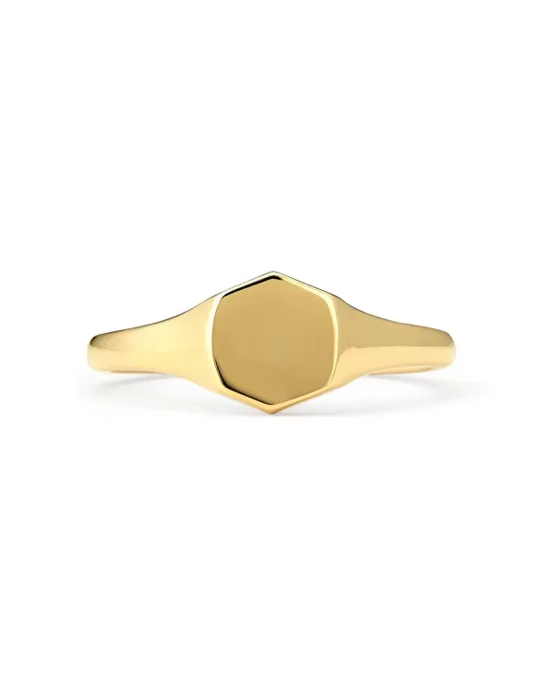 Davis Signet Ring In 18K Gold Vermeil^Kendra Scott Cheap