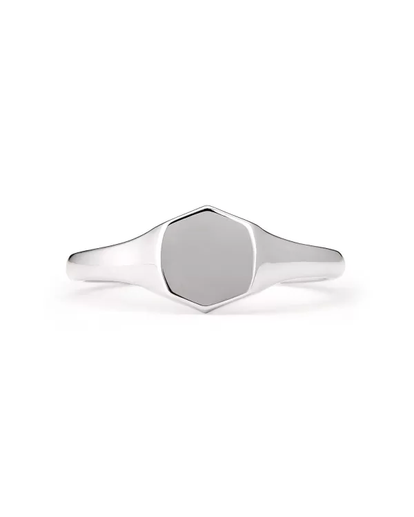 Davis Signet Ring In Sterling Silver^Kendra Scott Sale