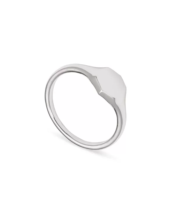 Davis Signet Ring In Sterling Silver^Kendra Scott Sale