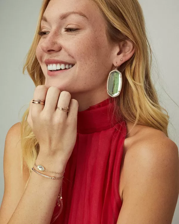 Elaina Gold Adjustable Chain Bracelet In Iridescent Drusy^Kendra Scott Flash Sale