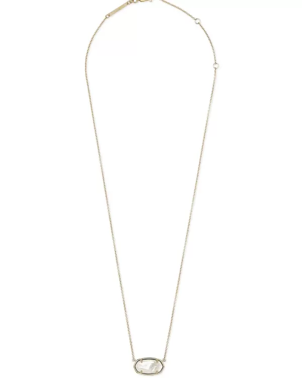 Elisa 18K Gold Vermeil Pendant Necklace In Ivory Mother-Of-Pearl^Kendra Scott Outlet