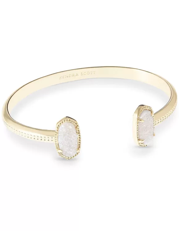 Elton Gold Cuff Bracelet In Iridescent Drusy^Kendra Scott Online