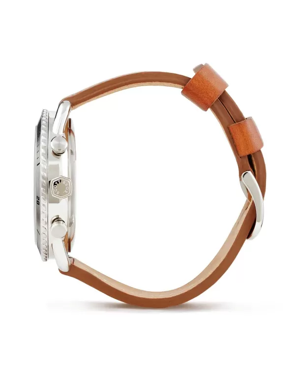 Evans Stainless Steel 44Mm Chronograph Watch In Ivory^Kendra Scott Online