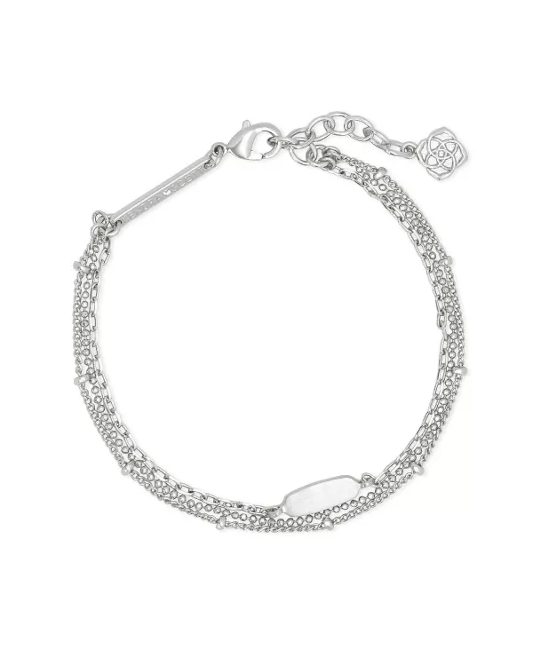Fern Multi Strand Bracelet In Bright Silver^Kendra Scott Fashion
