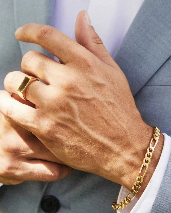 Figaro Chain Bracelet In 18K Gold Vermeil^Kendra Scott Clearance