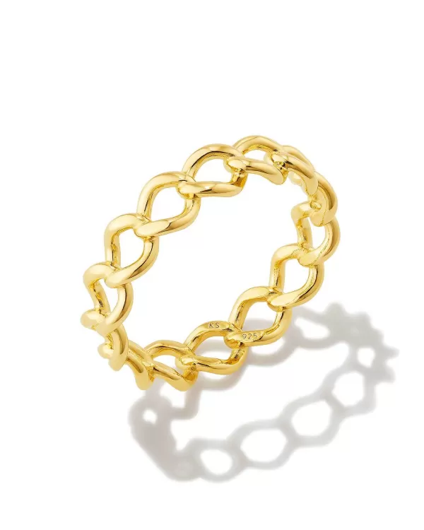 Grace Band Ring In 18K Gold Vermeil^Kendra Scott Sale