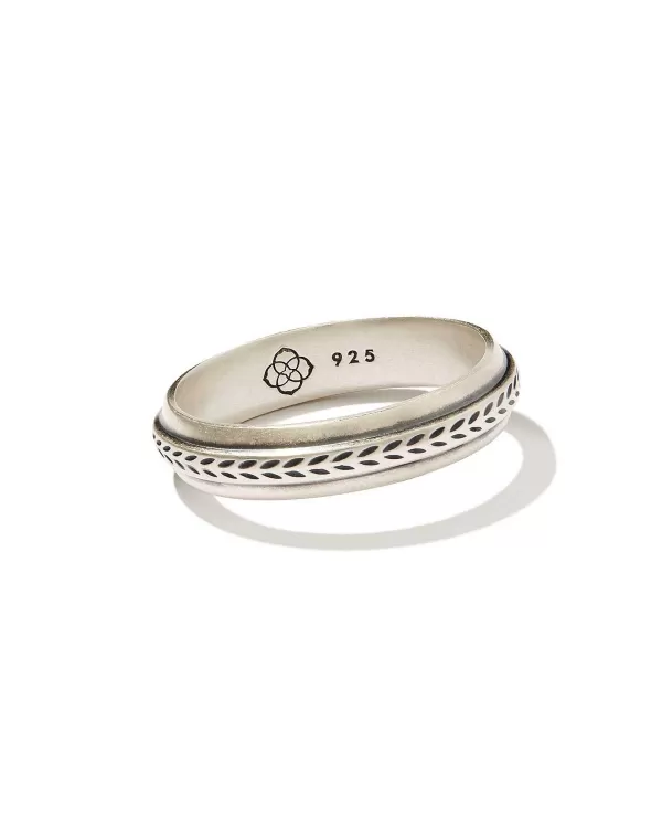 Hicks Band Ring In Oxidized Sterling Silver^Kendra Scott Online