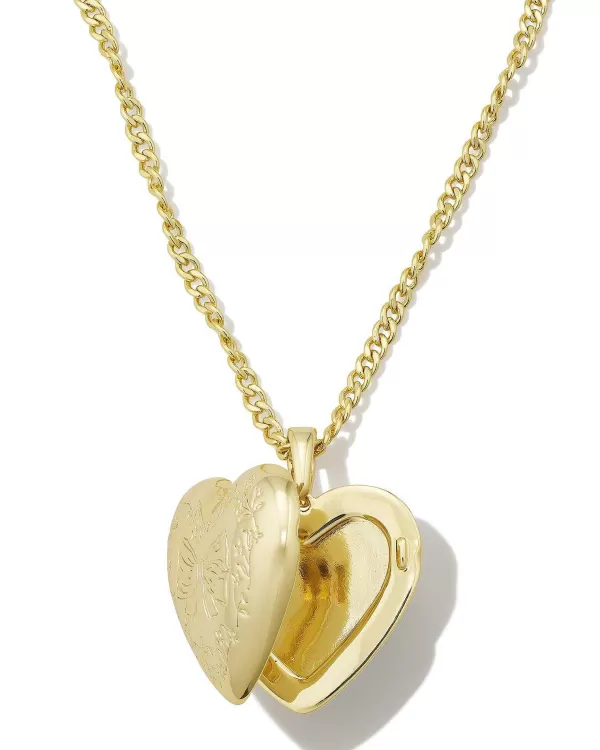 X Loveshackfancy Locket Necklace In Gold^Kendra Scott Cheap
