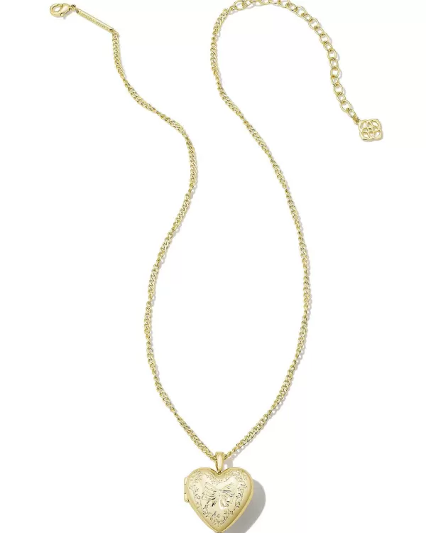 X Loveshackfancy Locket Necklace In Gold^Kendra Scott Cheap