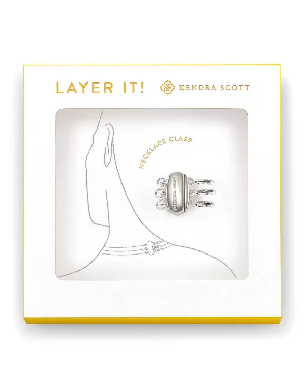 Layer It! Necklace Clasp In Silver^Kendra Scott Clearance