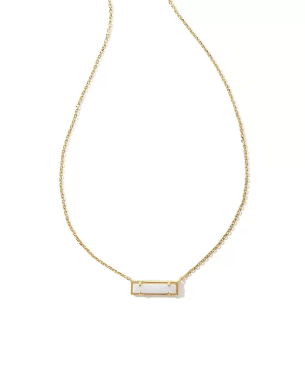 Leanor Gold Short Pendant Necklace In Iridescent Drusy^Kendra Scott New