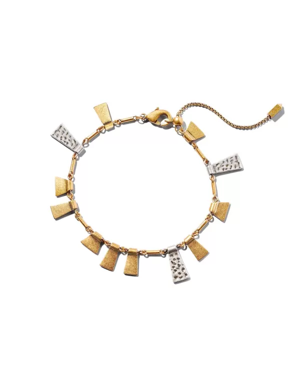 Lynne Delicate Chain Bracelet In Mixed Metal^Kendra Scott Outlet