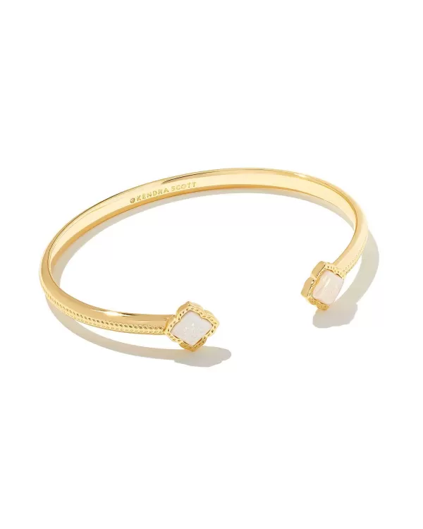 Mallory Silver Cuff Bracelet In Platinum Drusy^Kendra Scott Discount