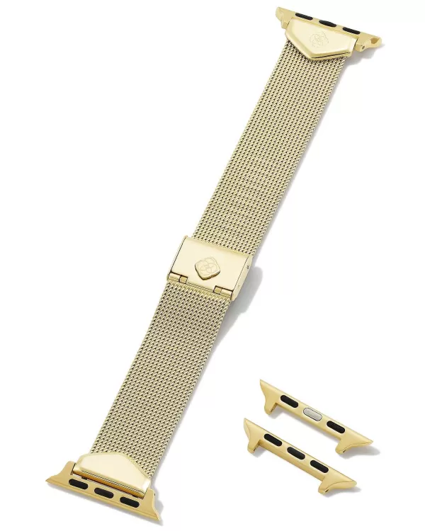 Mia Mesh Watch Band In Gold Tone Stainless Steel^Kendra Scott Cheap