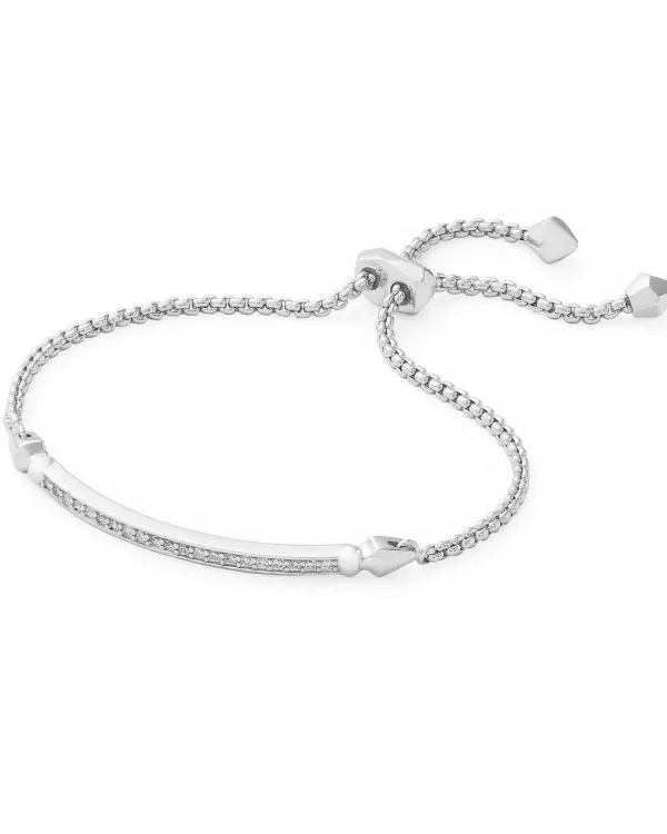 Ott Adjustable Chain Bracelet In Silver^Kendra Scott Clearance