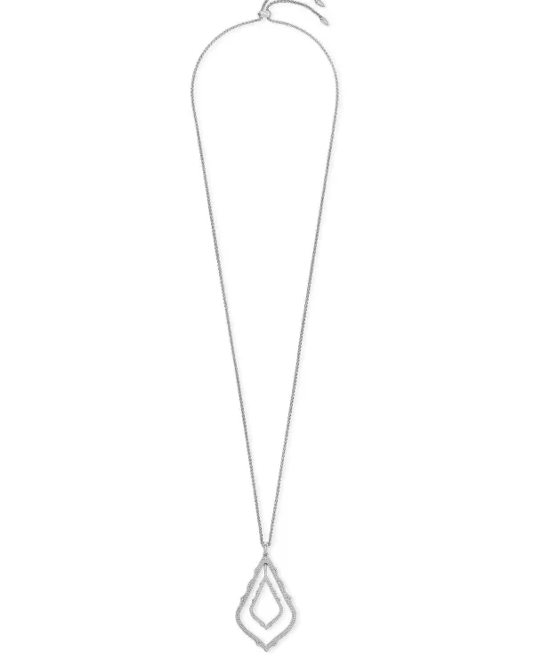 Simon Long Pendant Necklace In Silver^Kendra Scott New