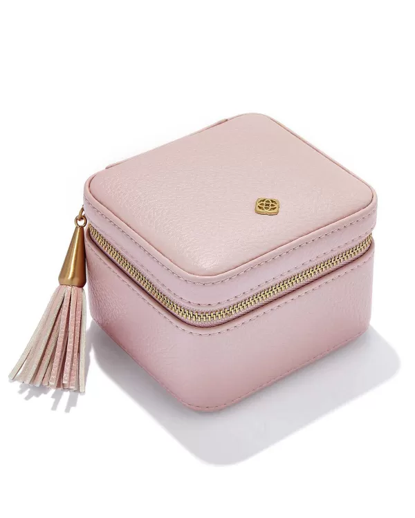 Small Zip Jewelry Case In Blush Pink^Kendra Scott Store