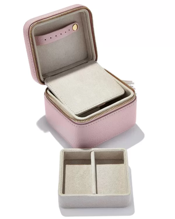 Small Zip Jewelry Case In Blush Pink^Kendra Scott Store