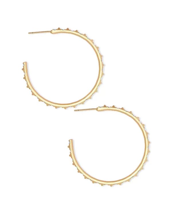 Veronica Hoop Earrings In Gold^Kendra Scott Outlet