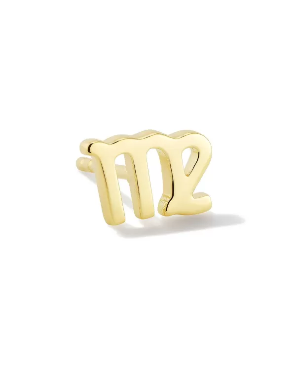 Virgo Single Stud Earring In 18K Gold Vermeil^Kendra Scott Store