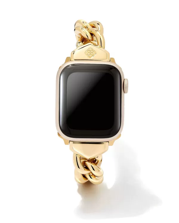 Whitley Chain Watch Band In Gold Tone Stainless Steel^Kendra Scott Outlet